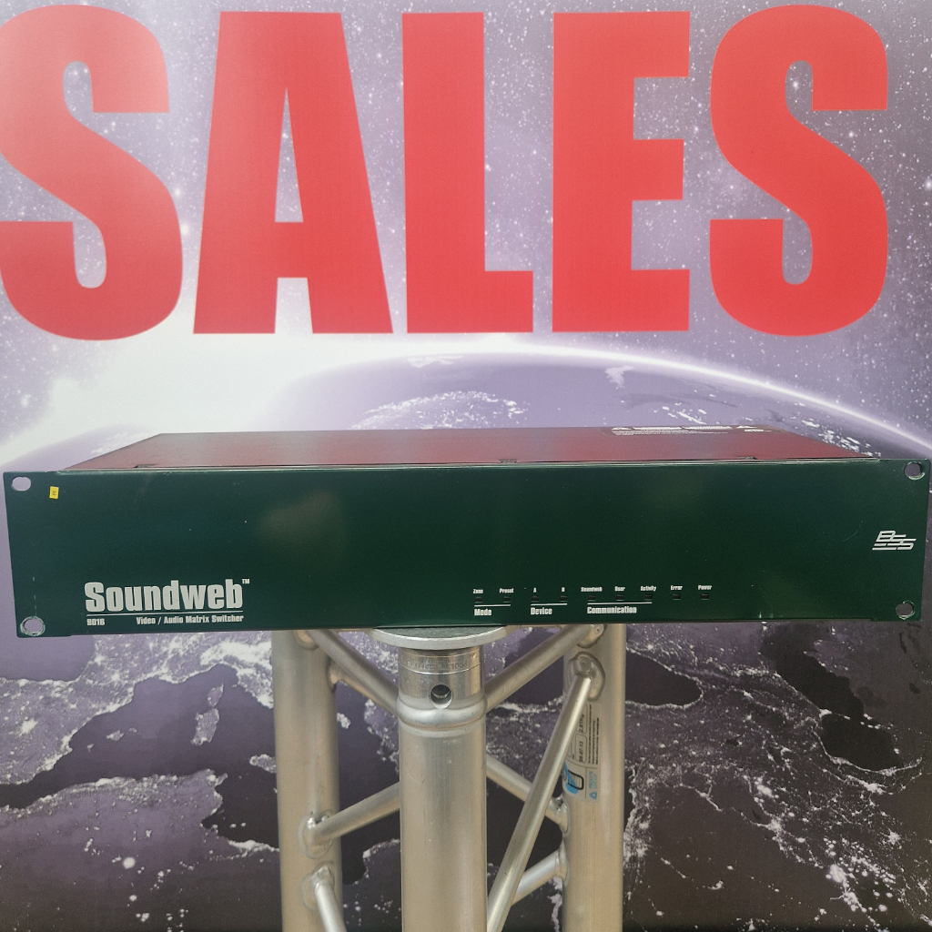 BSS Soundweb 9016 Video/Audio Matrix Switcher