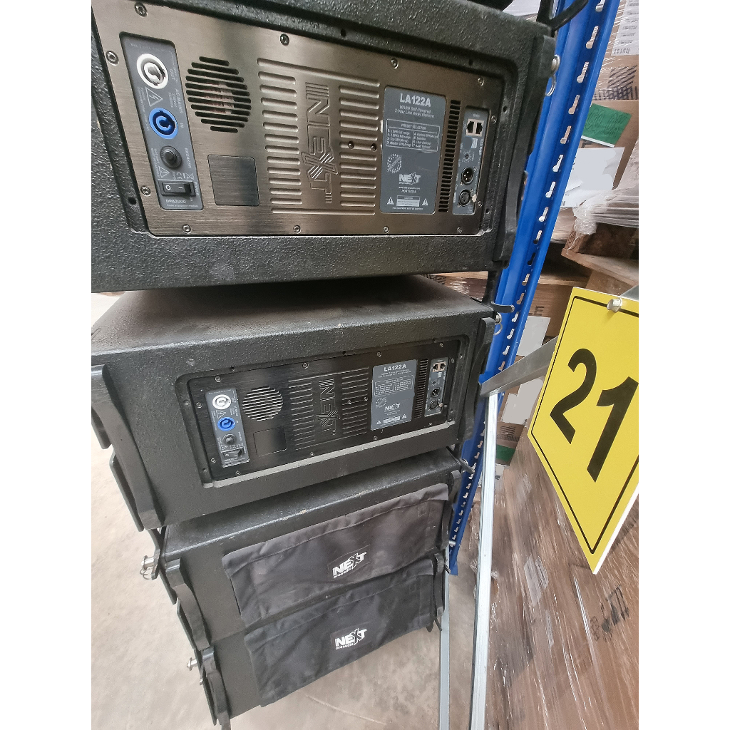 Next-proaudio LA122A and LAs418 Package
