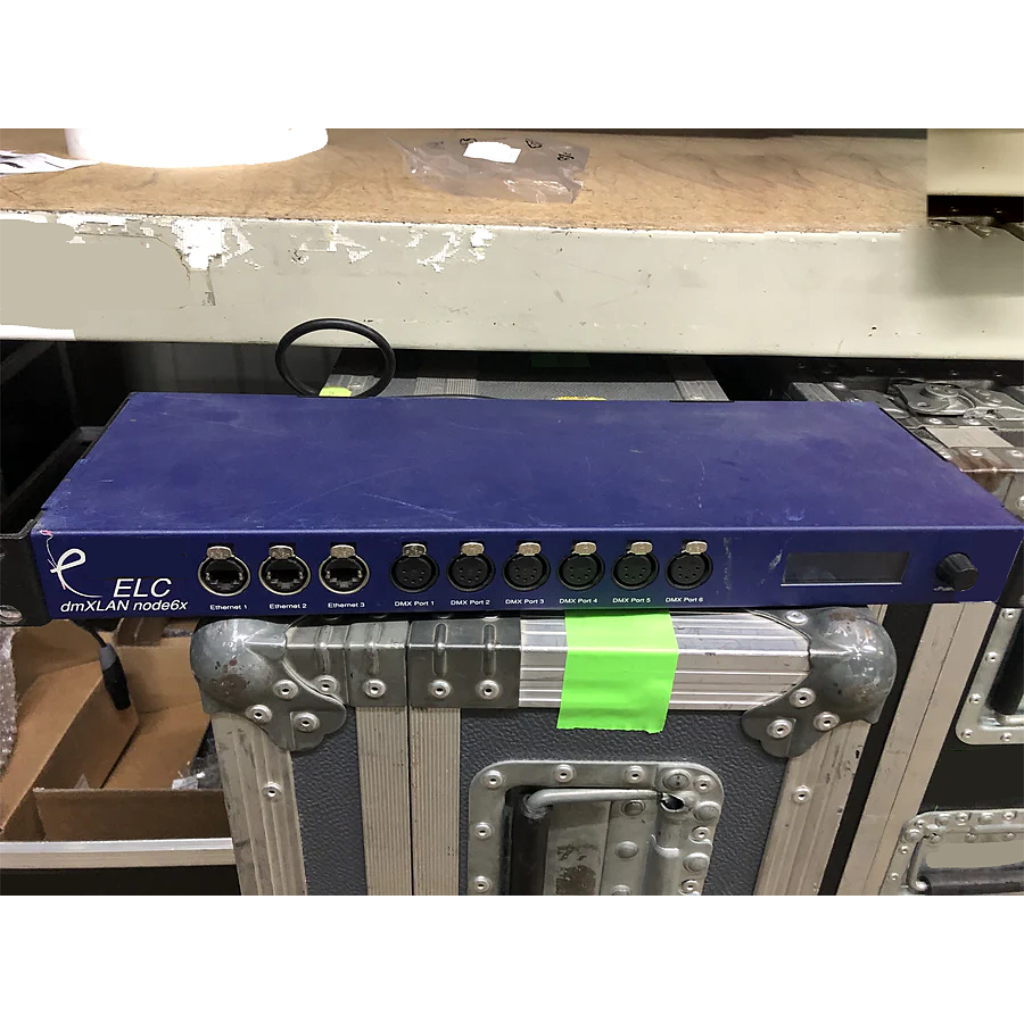 ELC Switch/Node dmXLAN node6X DMX to Ethernet