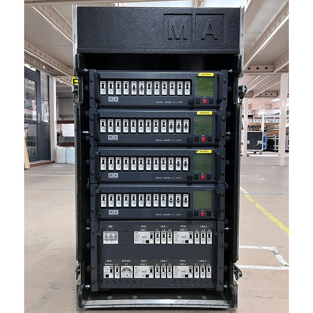 MA Lighting 48x2.3kVA Dimmer Rack