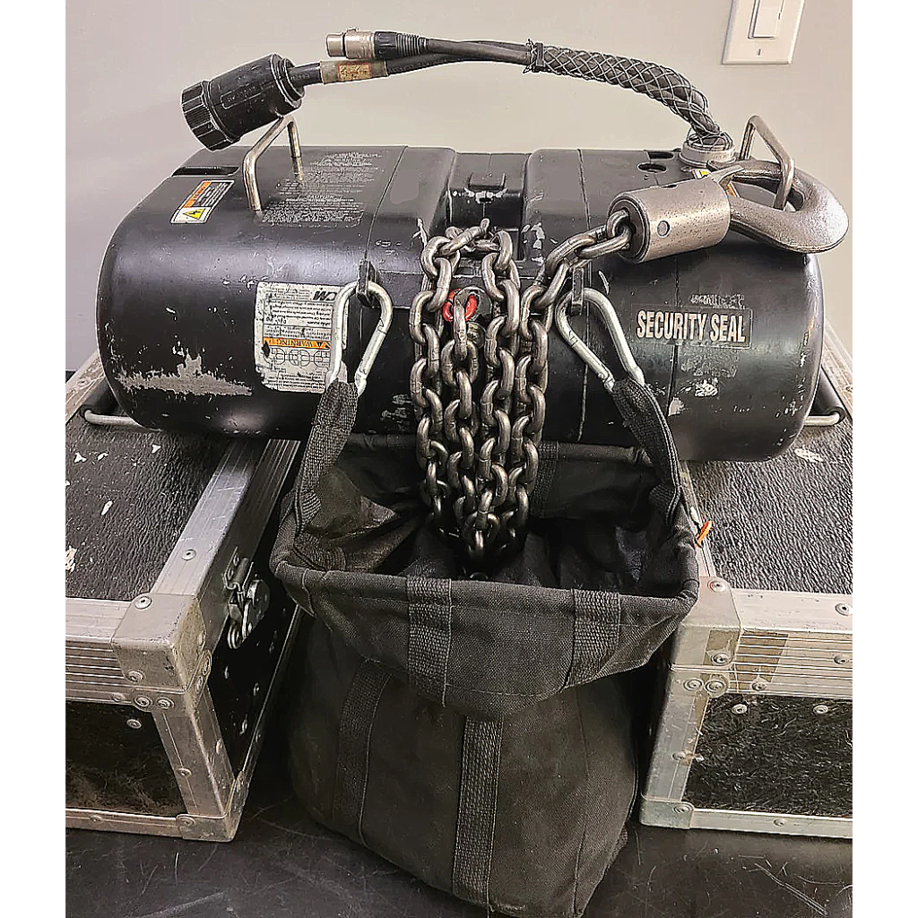 CM Lodestar 1 Ton Single Brake Motor 60' Lift Set