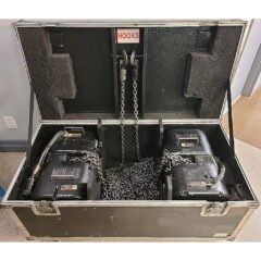 CM Lodestar 1 Ton Single Brake Motor 60' Lift Set