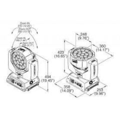 ClayPaky A.leda B-EYE K10 Lighting Fixture