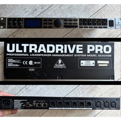 Behringer DCX2496 Ultra-High-Precision Digital 24-Bit/96 kHz Loudspeaker Management System