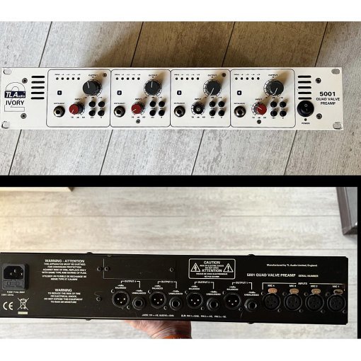TL Audio Ivory Series VP5001 Quad Valve Preamp