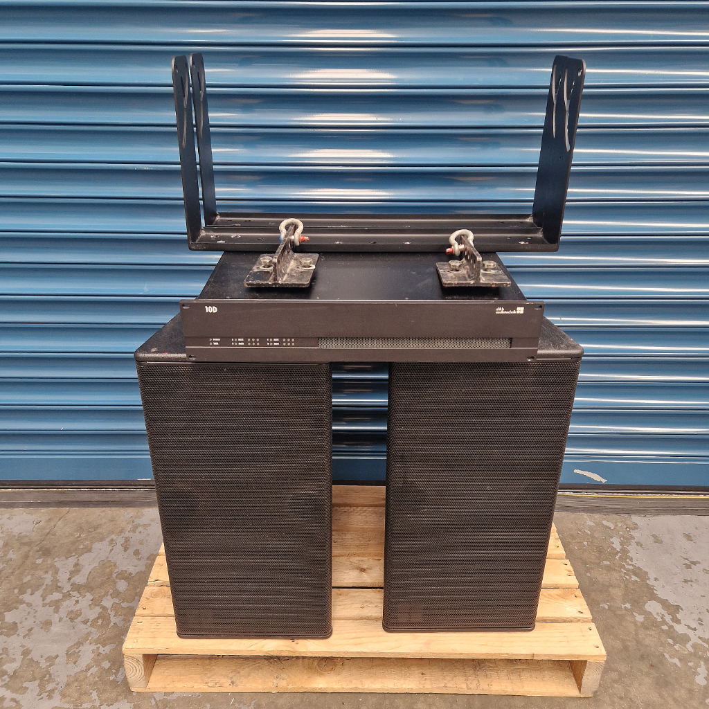 d&b Audiotechnik 10S-D Loudspeaker and 10D-Amp Package