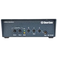 Clear-Com EF-701M Encore Interface: 1Ch, 2-wire / 4-wire
