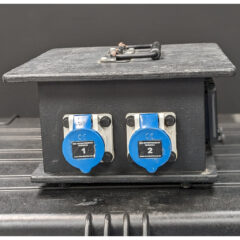 32A 1ph Rubber Box Distro Set