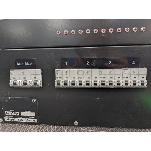 125A 3ph 19” Rack Mount Distro