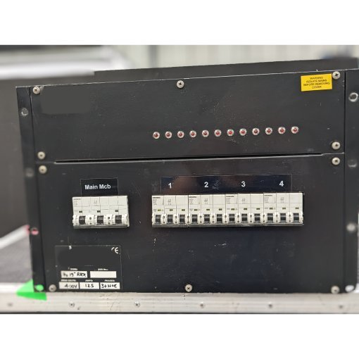 125A 3ph 19” Rack Mount Distro