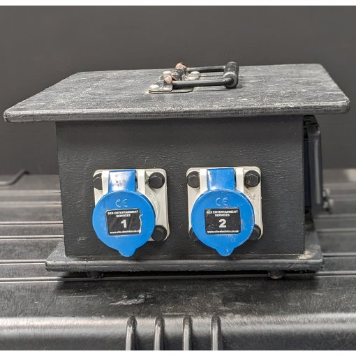 32A 1ph Rubber Box Distro Set