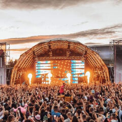 Layher 14.5m Dome Stage and Roof