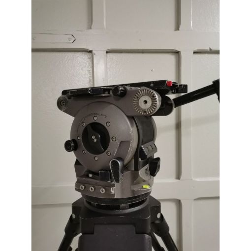 CARTONE SIGMA S100 fluid head 150mm bowl, case + CARTONE HD 2 stage tripod , ground spreader, case