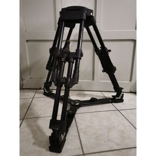 CARTONE SIGMA S100 fluid head 150mm bowl, case + CARTONE HD 2 stage tripod , ground spreader, case