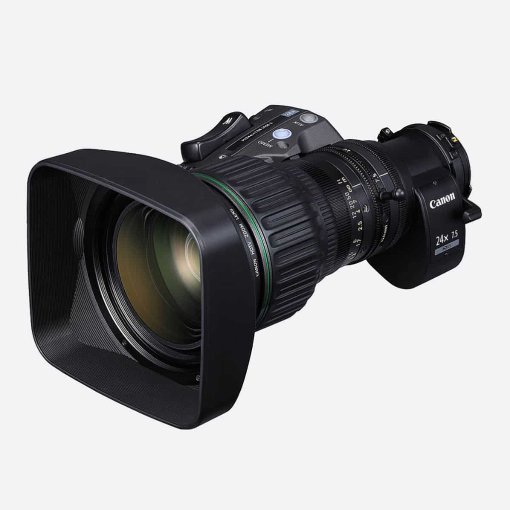 Canon HJ24ex7.5B IASE Portable telephoto HDTV production lens