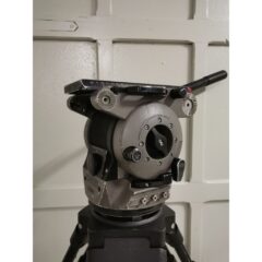 CARTONE SIGMA S100 fluid head 150mm bowl, case + CARTONE HD 2 stage tripod , ground spreader, case