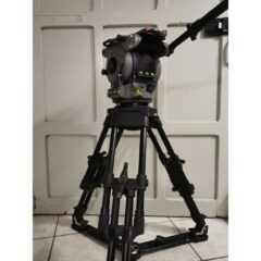CARTONE SIGMA S100 fluid head 150mm bowl, case + CARTONE HD 2 stage tripod , ground spreader, case