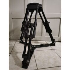 CARTONE SIGMA S100 fluid head 150mm bowl, case + CARTONE HD 2 stage tripod , ground spreader, case