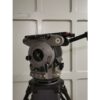 CARTONE SIGMA S100 fluid head 150mm bowl, case + CARTONE HD 2 stage tripod , ground spreader, case