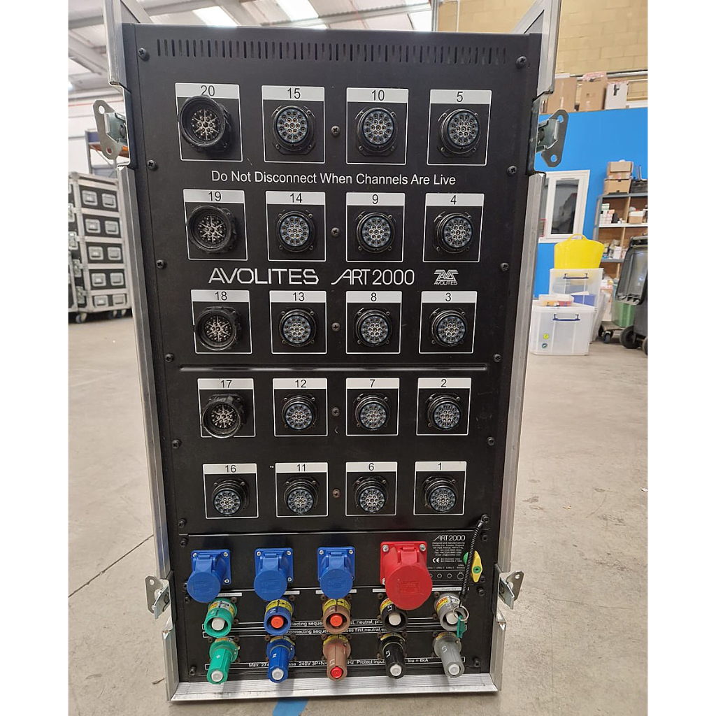 Avolites ART 2000+ touring dimming and power distribution system