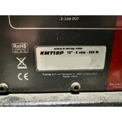 K-Array KMT18P Passive Subwoofer