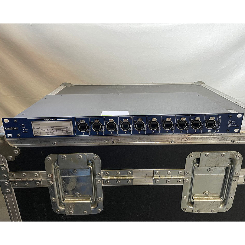 Luminex GIGACORE 12 POE Managed Gigabit Switch