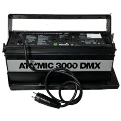 Martin Atomic 3000 DMX Lighting Fixtures with Scroller