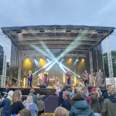 Alspaw 10m x 8m Profiled Roof Trailer Stage