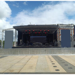 Alspaw 10m x 8m Profiled Roof Trailer Stage