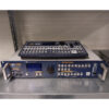 Analog Way OPS300 Multi-Layer Hi-Resolution Mixer Seamless Switcher with 3 Scalers and RK-30 Remote Control Keypad