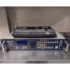 Analog Way OPS300 Multi-Layer Hi-Resolution Mixer Seamless Switcher with 3 Scalers and RK-30 Remote Control Keypad