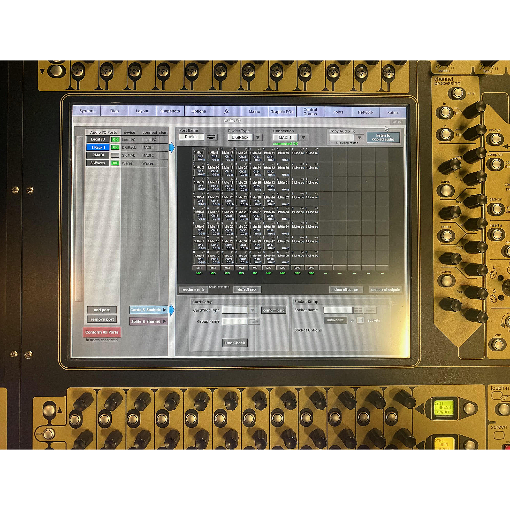 DiGiCo SD8 Digital Mixing Console