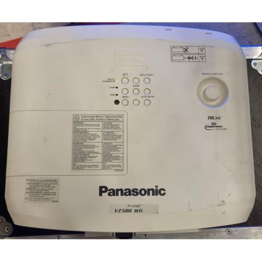 Panasonic PT-VZ580 1LCD 5.000 lumen projector