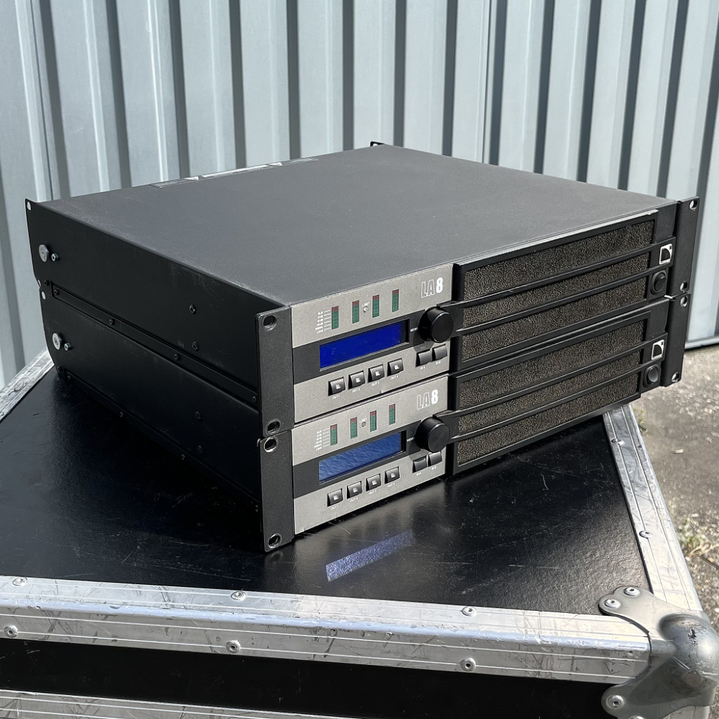 L-Acoustics LA8 Amplifier Controllers, R3 / AES input