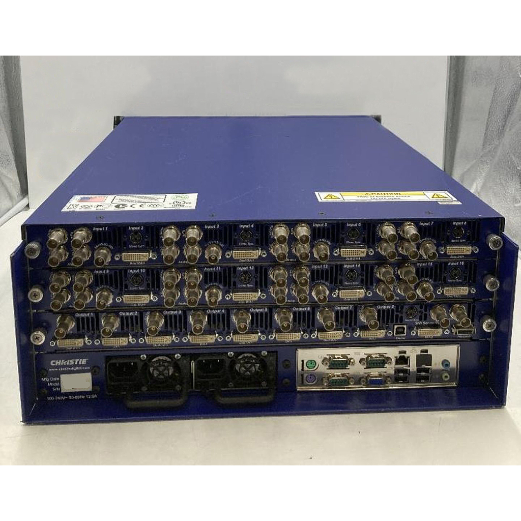 Christie Digital Spyder X20 1608 With Christie PSU ST420 Shotbox