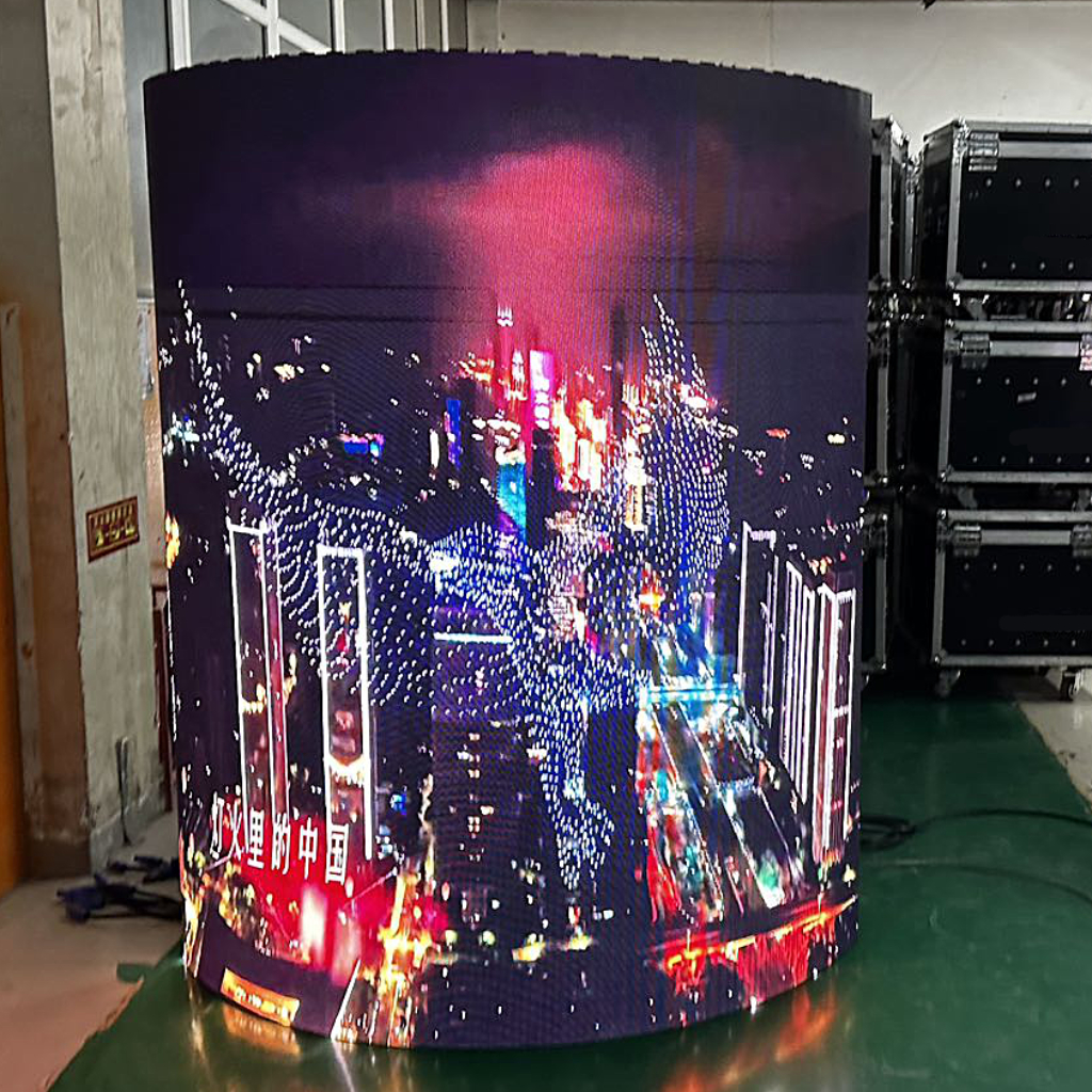 Gloshine Flexible Curved Indoor 2.6 mm LED wall