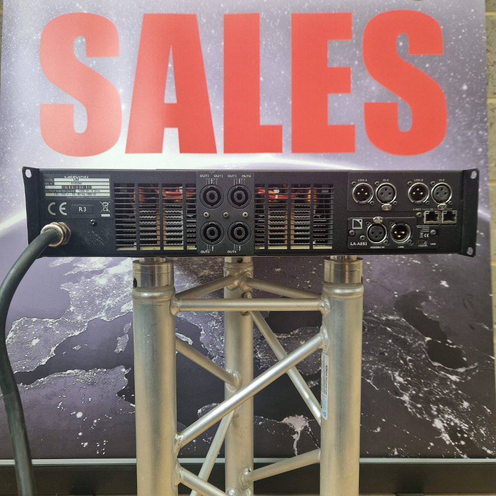 L-Acoustics LA4 R3 AES3 Amplified Controller