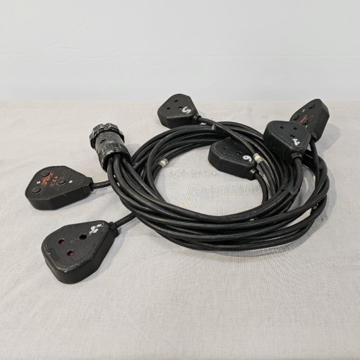 Socapex Plug - 6 x 15A Staggered Sockets Package