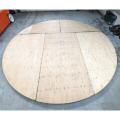 Custom Round Wooden Stage