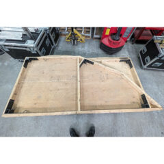 Custom Round Wooden Stage
