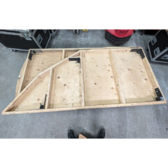 Custom Round Wooden Stage