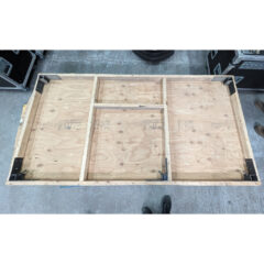 Custom Round Wooden Stage