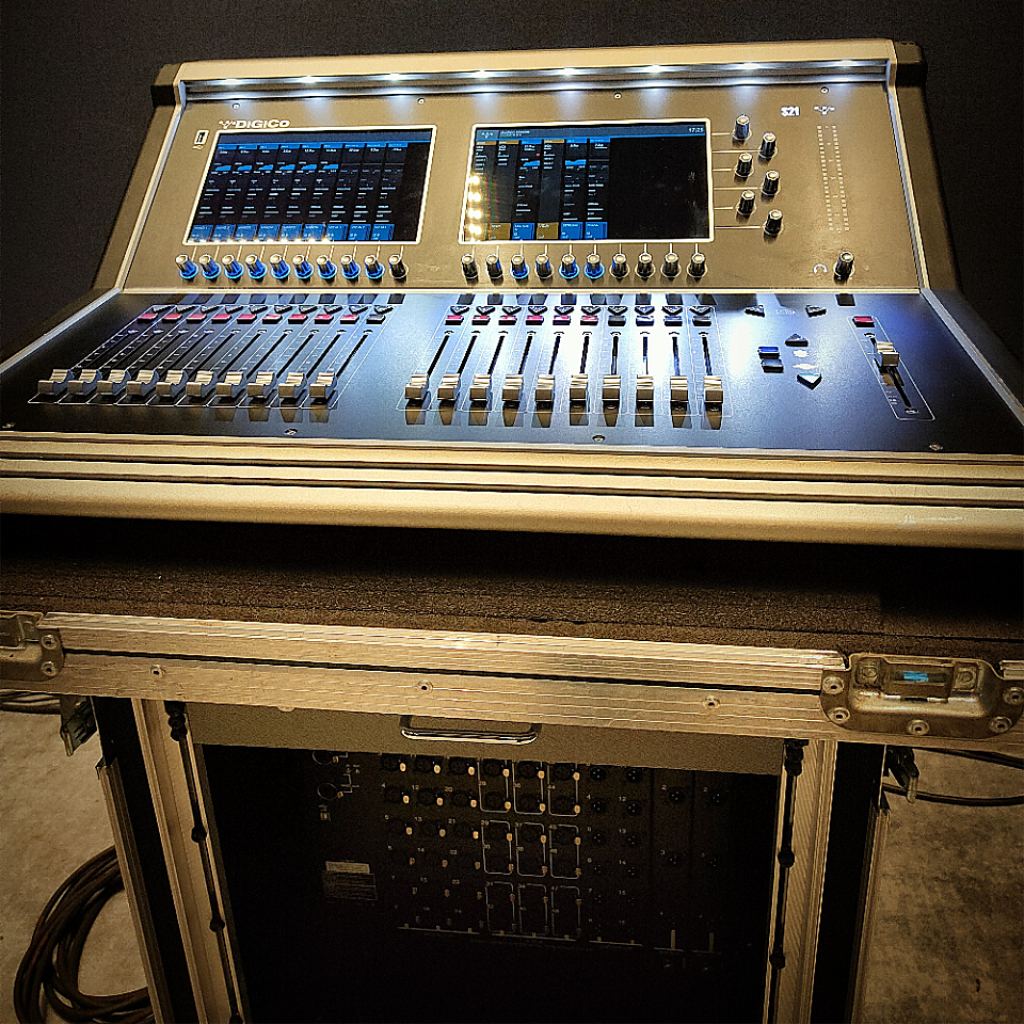DiGiCo S21 Mixer and D2 Rack