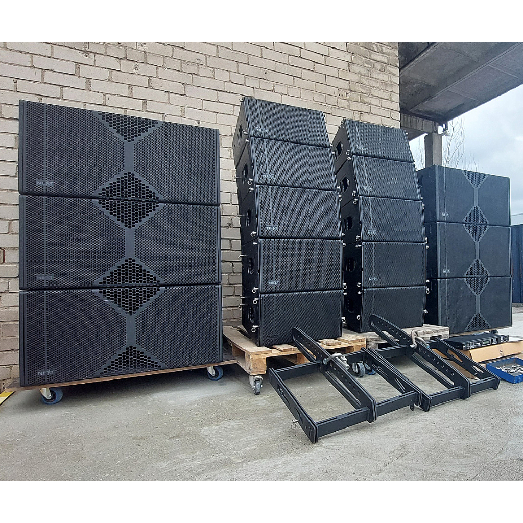 NEXT-Proaudio LA418G, LAs118A, LA122A and LA122WA Package