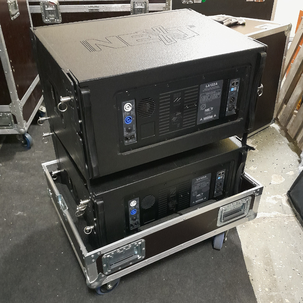NEXT-Proaudio LA418G, LAs118A, LA122A and LA122WA Package
