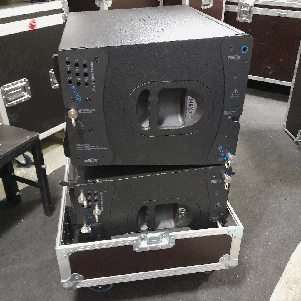 NEXT-Proaudio LA418G, LAs118A, LA122A and LA122WA Package