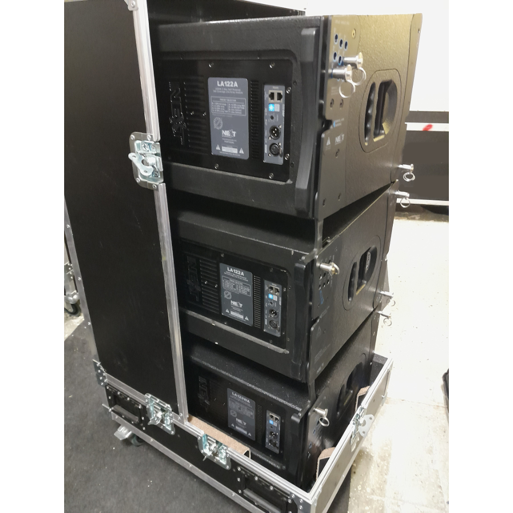 NEXT-Proaudio LA418G, LAs118A, LA122A and LA122WA Package