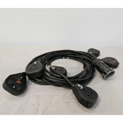 Socapex Plug - 6 x 15A Staggered Sockets Package
