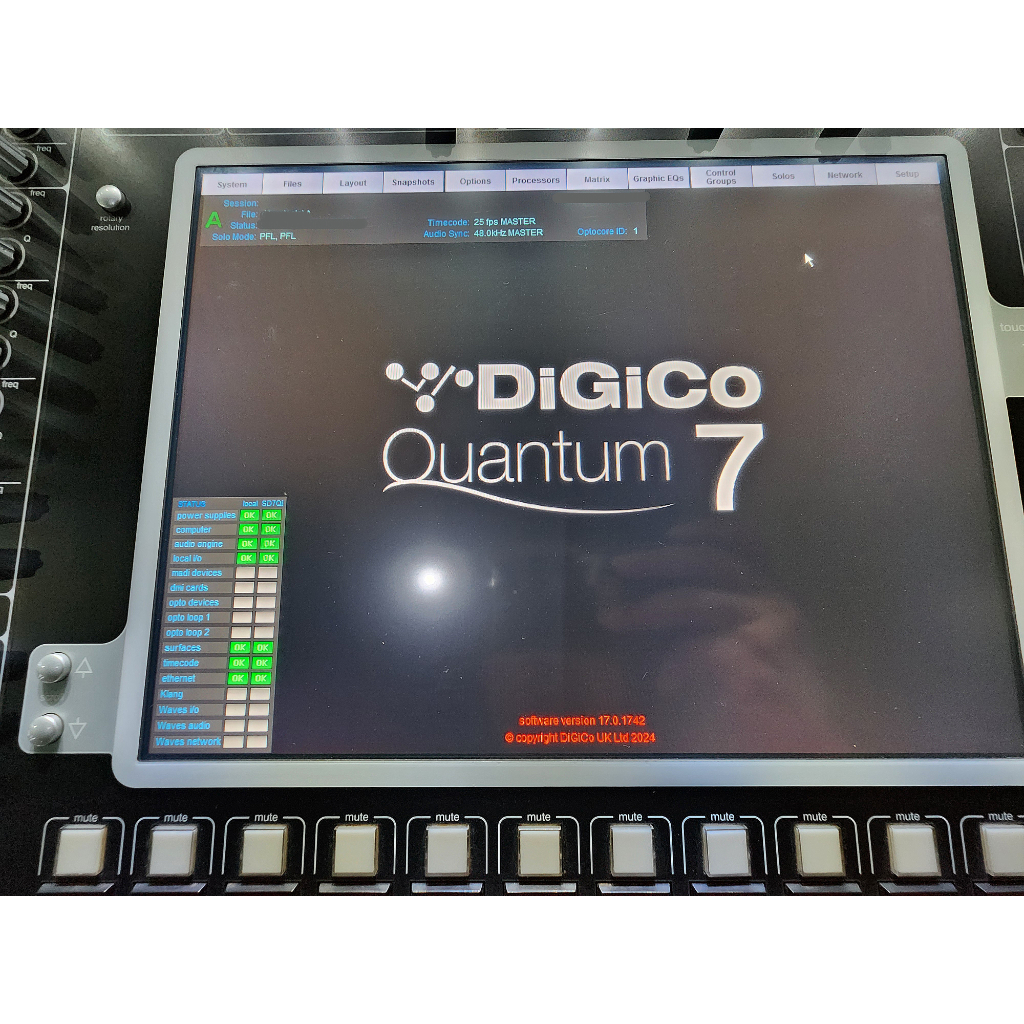 Digico SD7Q Digital Mixing Console