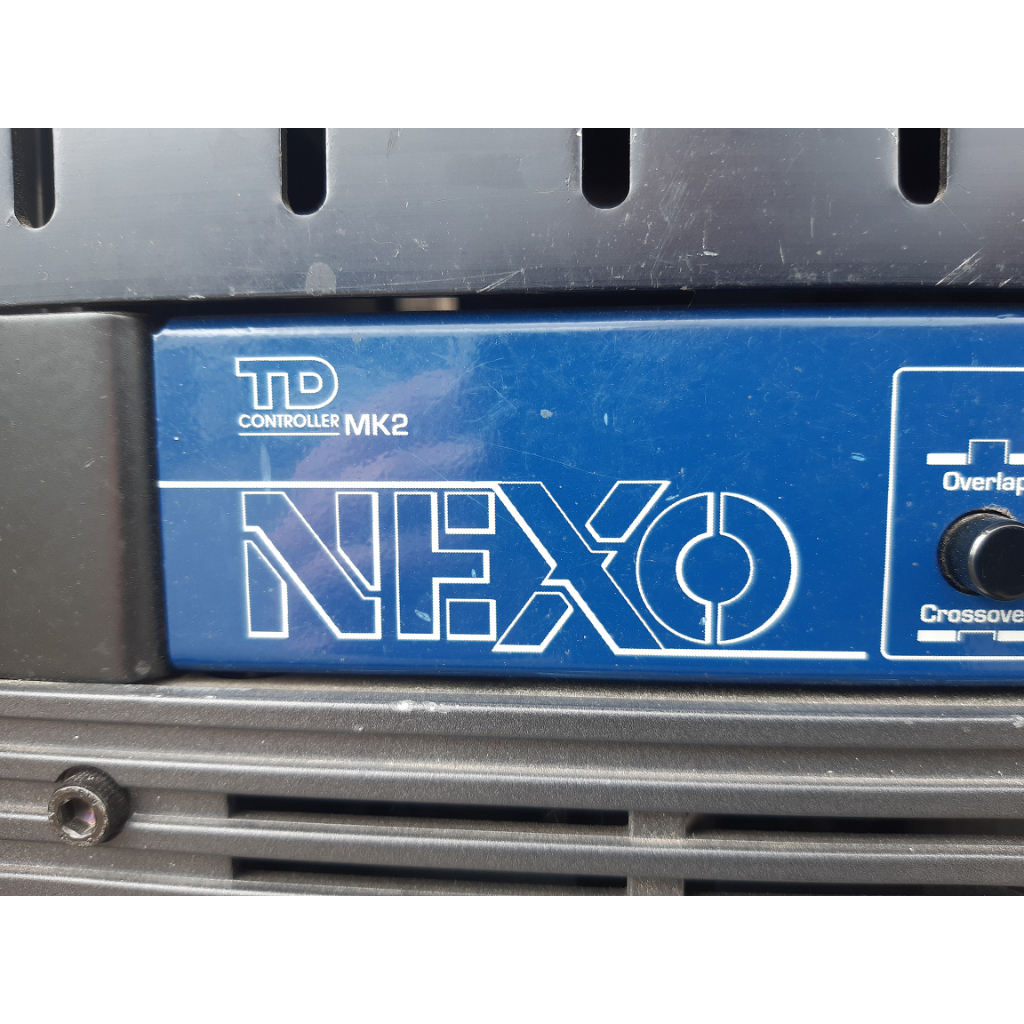 NEXO PS15 MKII TD, Dynacord CL1600 and Camco PS-DU Rack